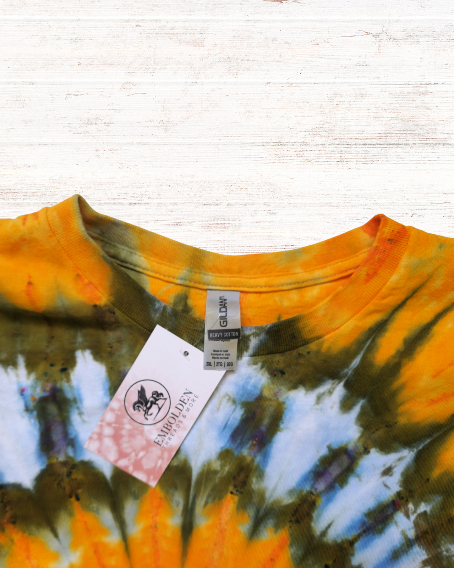 Yellow Brick Road - Double Extra Large - Tie-Dye T-Shirt