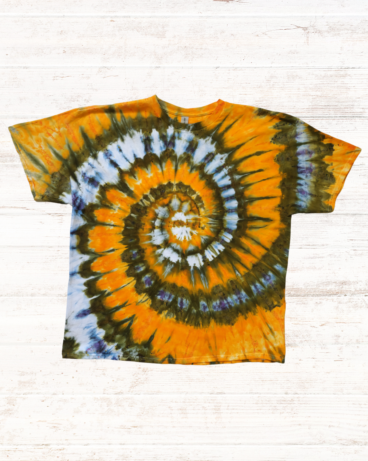 Yellow Brick Road - Double Extra Large - Tie-Dye T-Shirt